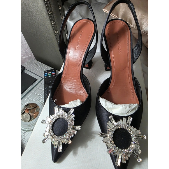 Amina Muaddi Shoes - Amina Muaddi Begum Slingback